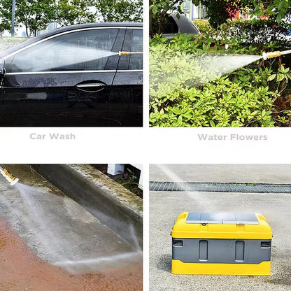Battery Portable Car Washer High Pressure Machine Wash Cordless Water Pump Washing Spray Gun Wireless