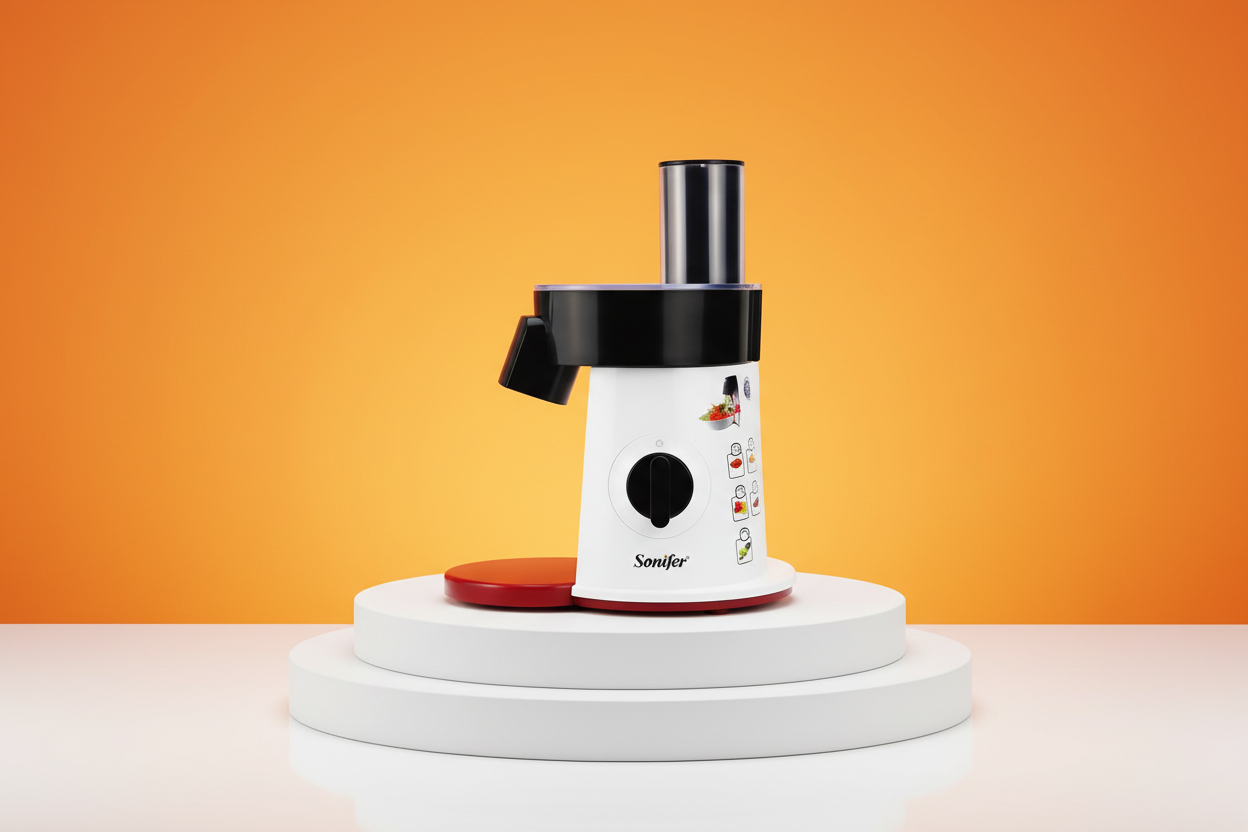 Sonifer SF-5505  220V multifunction slicing shredding disc electric vegetable shredder salad maker