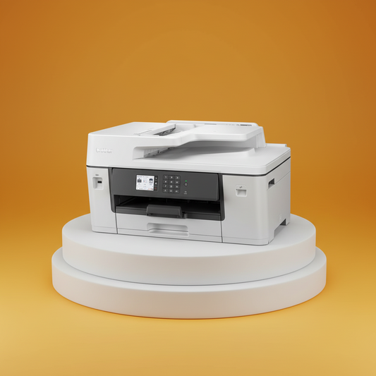 Brother Business Inkjet Printer with Full A3 Functionality, White, MFC-J3540DW