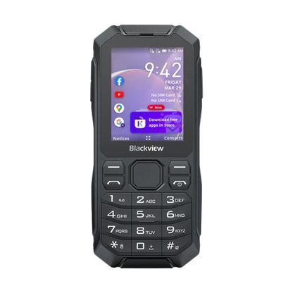 بلاك فيو N1000 4G 1GB + 4GB - فانتوم بلاك