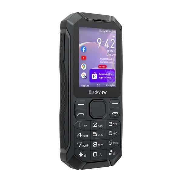 بلاك فيو N1000 4G 1GB + 4GB - فانتوم بلاك