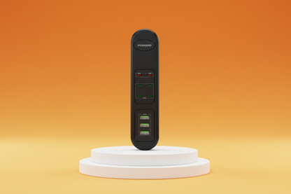 Porodo 50W Multi-Port USB Charging HUB - Black