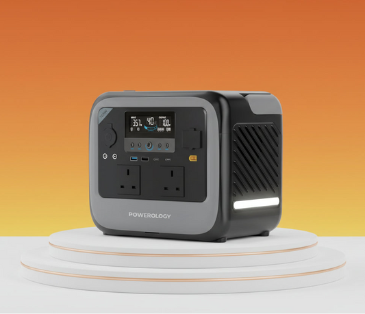 Powerology Pater II Portable Power Station 700W - Gray