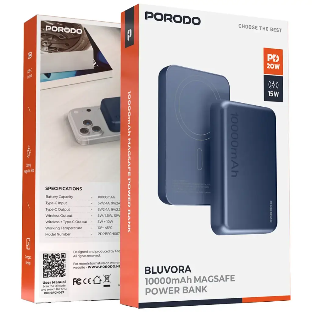 Porodo 10000mAh MagSafe Power Bank