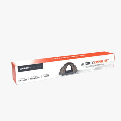 Porodo Lifestyle 4-Person Easy Pop-Up Automatic Camping Tent