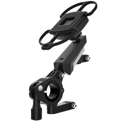 Porodo 360° Rotatable Bike Phone Mount - Black