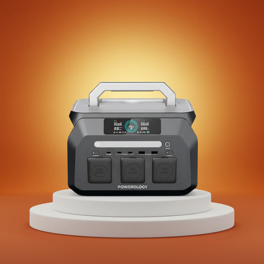 Powerology Dynamic800 Portable Power Station 800W - Black