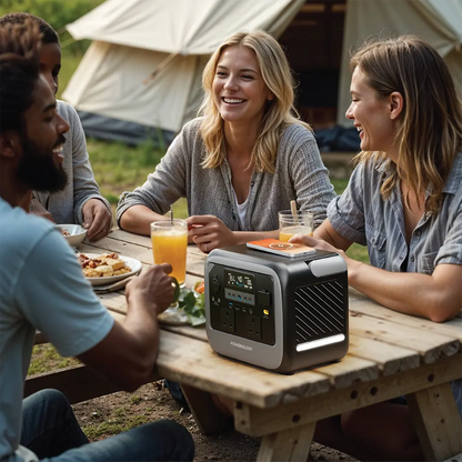 Powerology Pater II Portable Power Station 700W - Gray