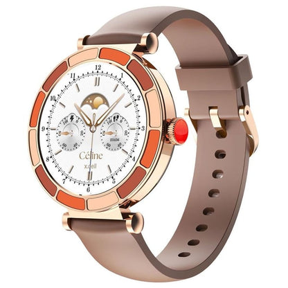 X.Cell Celine Smart Watch XL-WCH-CELINE-GLDFBRNS