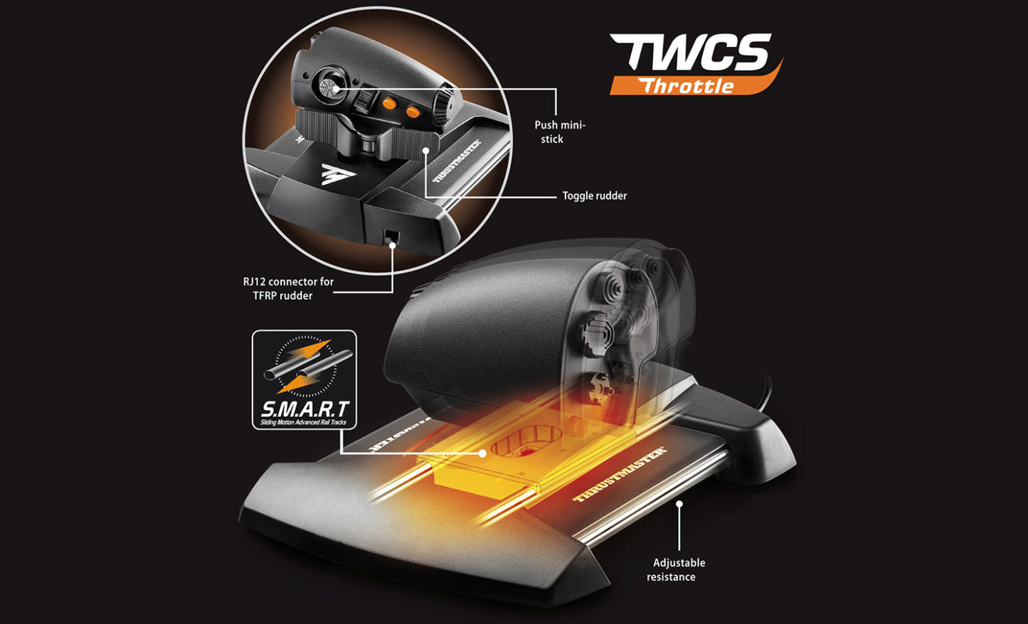 Thrustmaster T-16000M FCS Hotas for PC