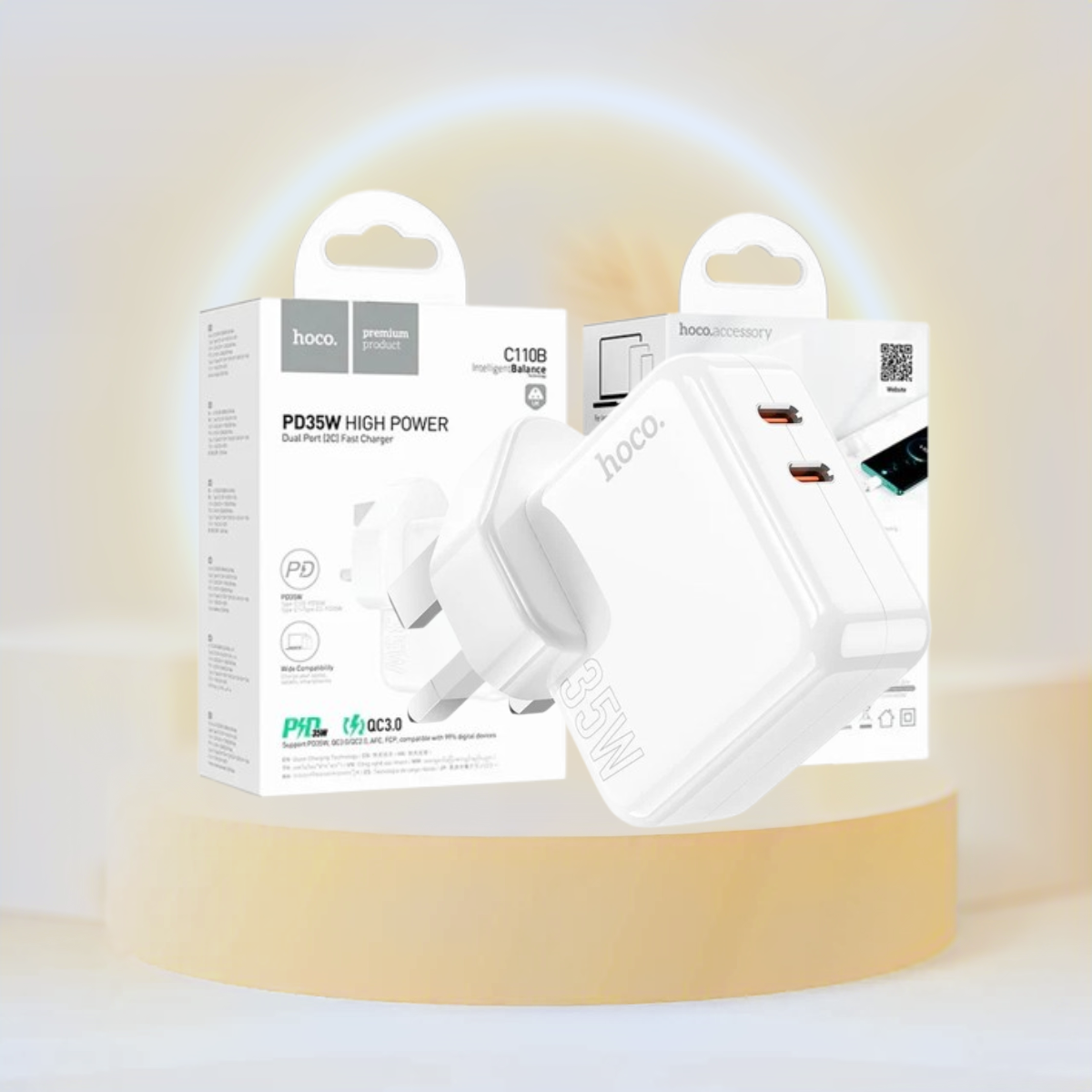 Wall charger “C110B Lucky” PD35W UK