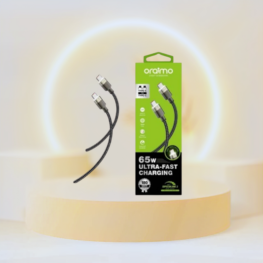 Oraimo speedline 2 type -C Ultra fast charging cable OCD-CC82