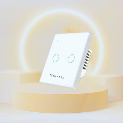 مفتاح Marrath Smart WiFi Touch Switch ثنائي العصابة