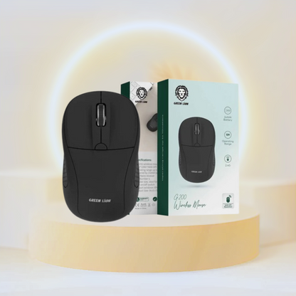 ماوس لاسلكي Green Lion G200 - أسود