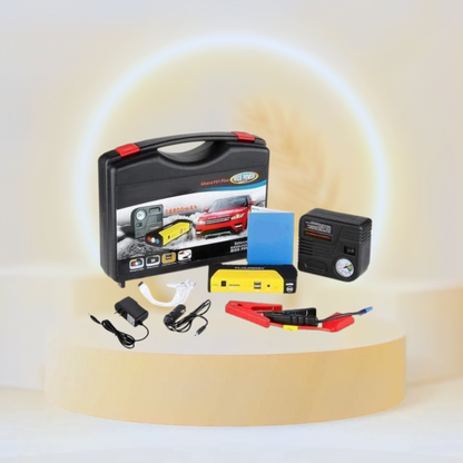 Automobile Emergency Power Supply With Air Compressor