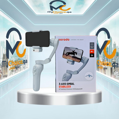 جهاز تعقب بورودو AI Gimbal P7C Pro Plus - رمادي