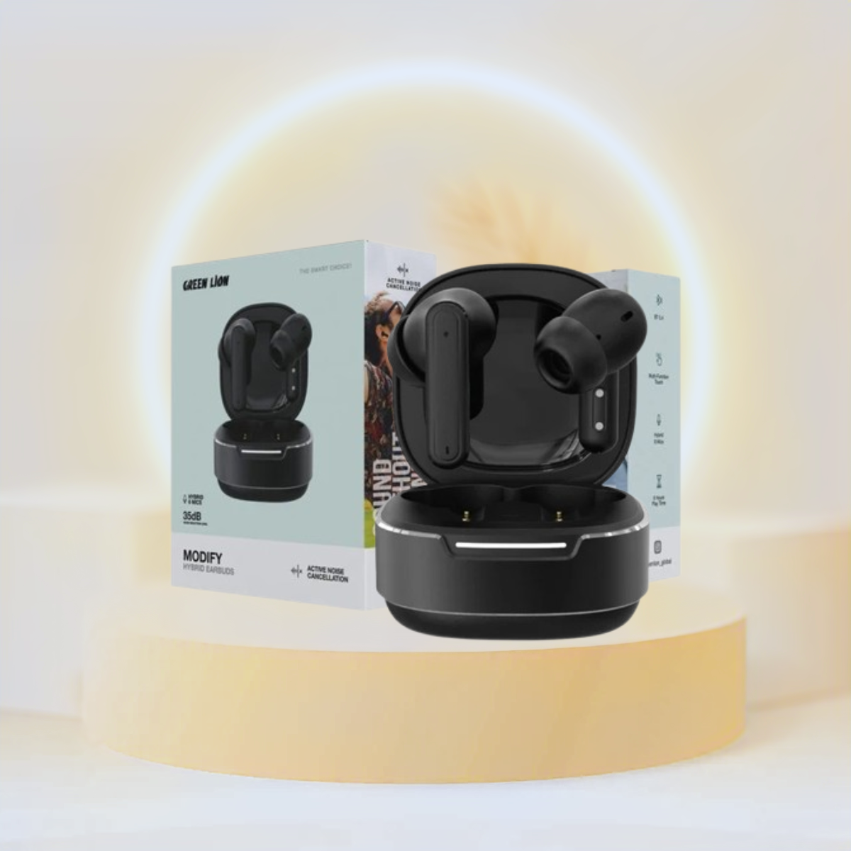 Green Lion Modify Hybrid Earbuds