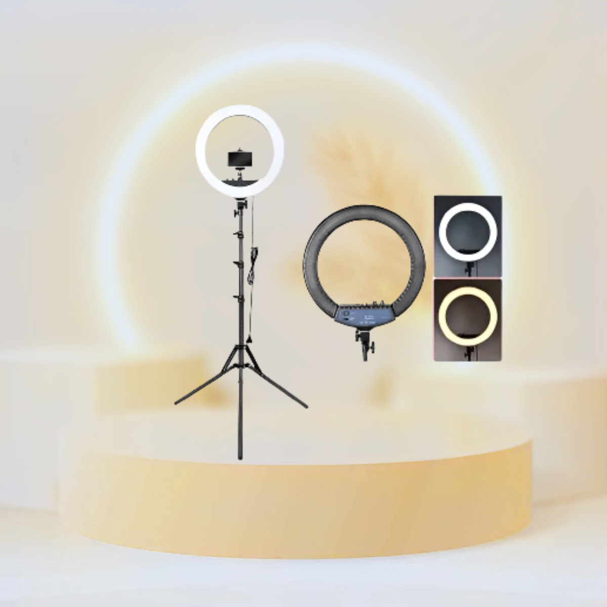 Jmary 18 inch Blogger Set Selfie Ring Light FM 18R