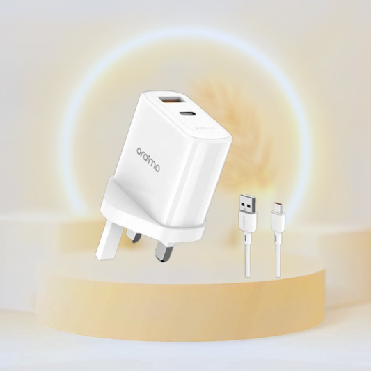 oraimo PowerGaN 25 25W Wall Charger Kit OCW-U100D