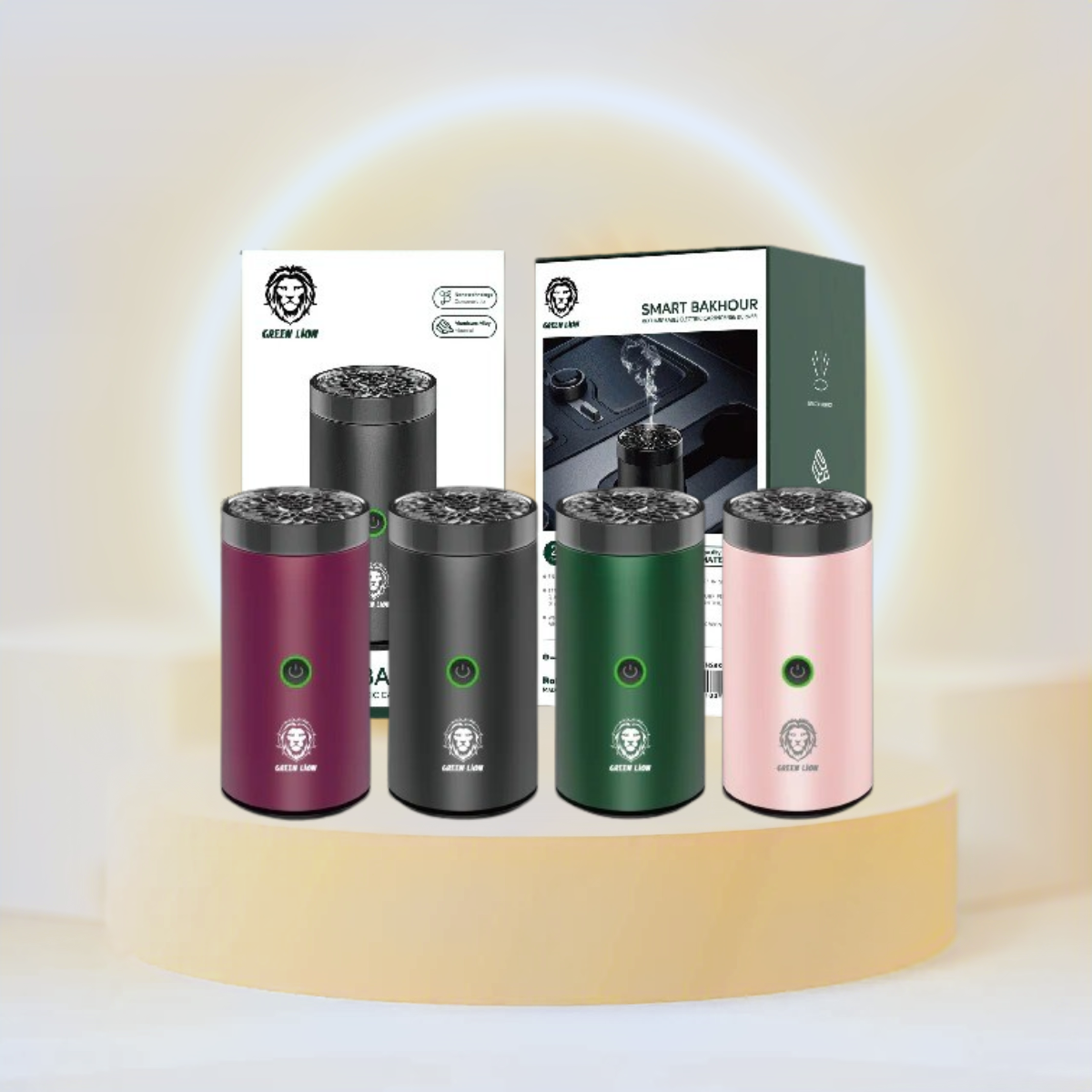 Smart Bakhour Electric Rechargeable  Car Incense Burner