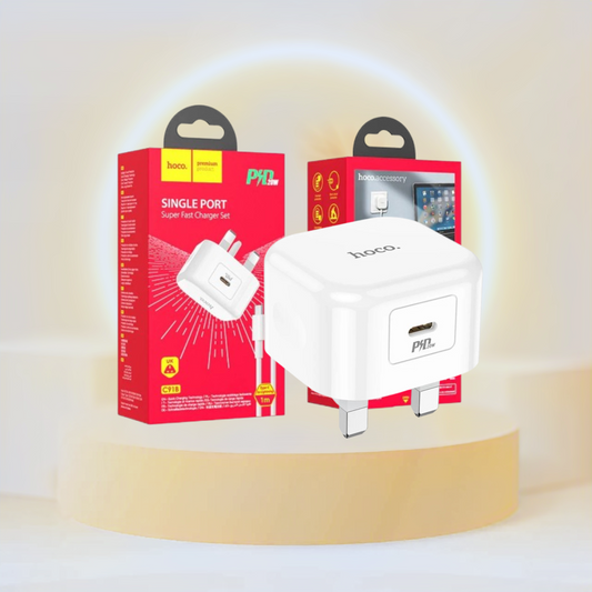 Wall charger “C91B Founder” PD20W UK set with cable