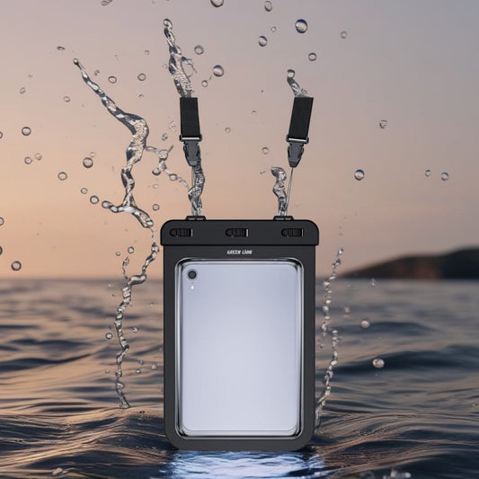 Green Lion Waterproof Pouch IPX8 Tablet Case 9 Inches