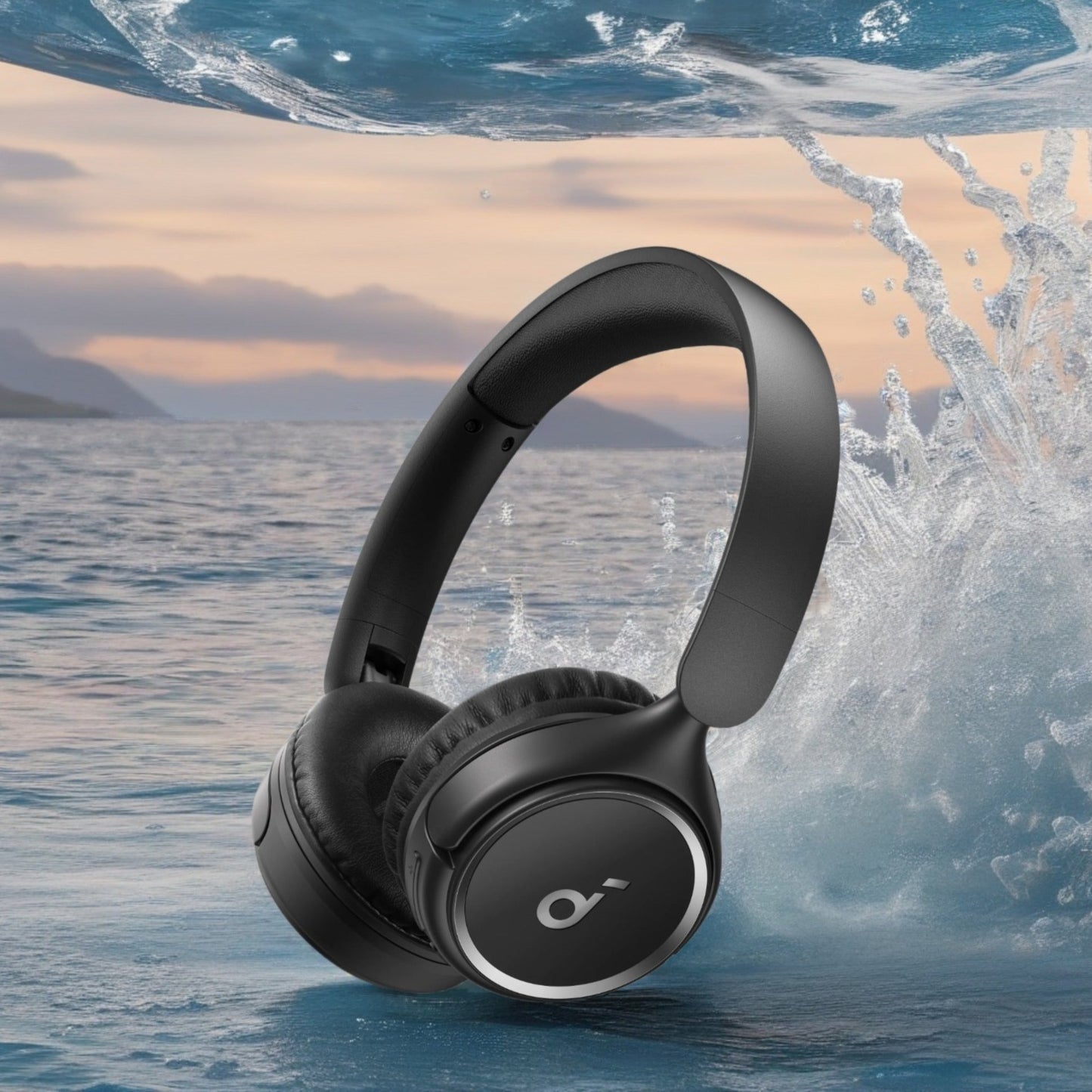 Anker Soundcore H30i On-Ear Wireless Headphone, Black, A3012H11