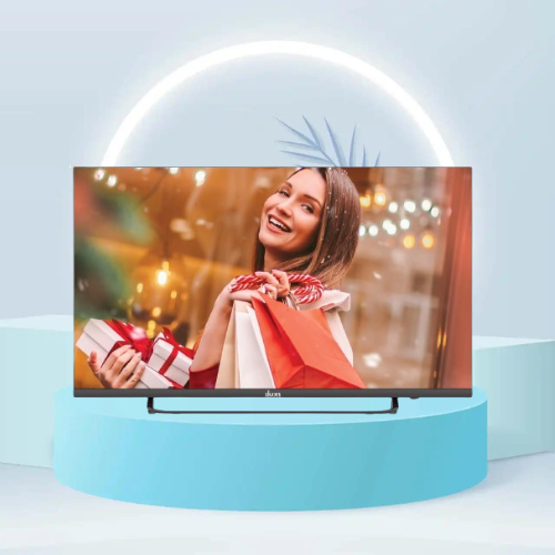 Ikon 50 inches 4K Smart LED TV, Black, IK50A71WOS