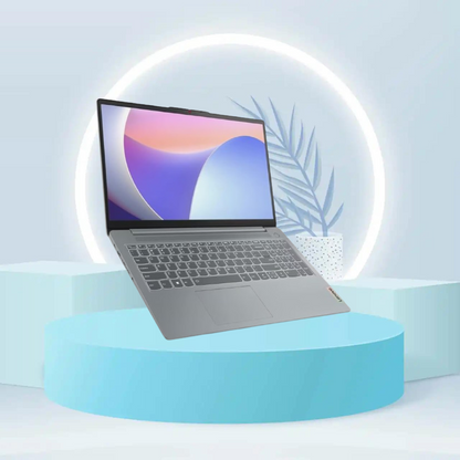 كمبيوتر محمول Lenovo IdeaPad Slim 3، شاشة FHD مقاس 15.6 بوصة، معالج Intel Core Ci3، بطاقة رسومات Intel UHD، نظام التشغيل Windows 11، ذاكرة وصول عشوائي سعة 8 جيجابايت، سعة تخزين 256 جيجابايت، رمادي قطبي، 82X70047AX