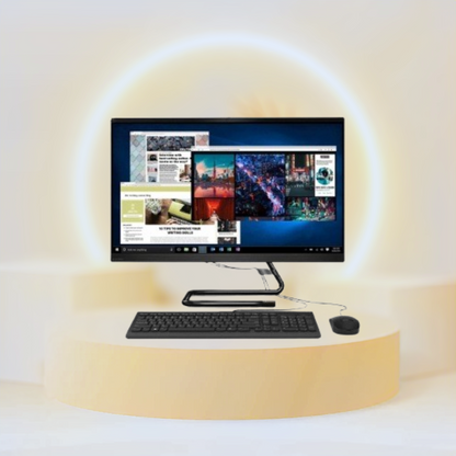 لينوفو ايديا سنتر AIO 3 / F0EY00CWAX / انتل كور i5-10400T / 8 جيجا بايت رام / 512 جيجا بايت SSD / 2 جيجا بايت جرافيكس / 27 بوصة FHD
