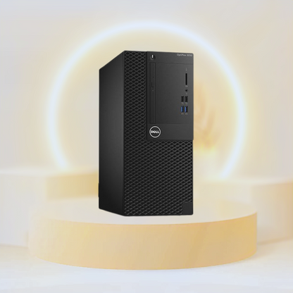 DELL 7060 MT الجيل الثامن / Intel Core i7-8700 / Intel UHD Graphics 630 / 4 جيجابايت DDR4 / 1 تيرابايت 7200 دورة في الدقيقة SATA / Windows 10 pro 64 بت