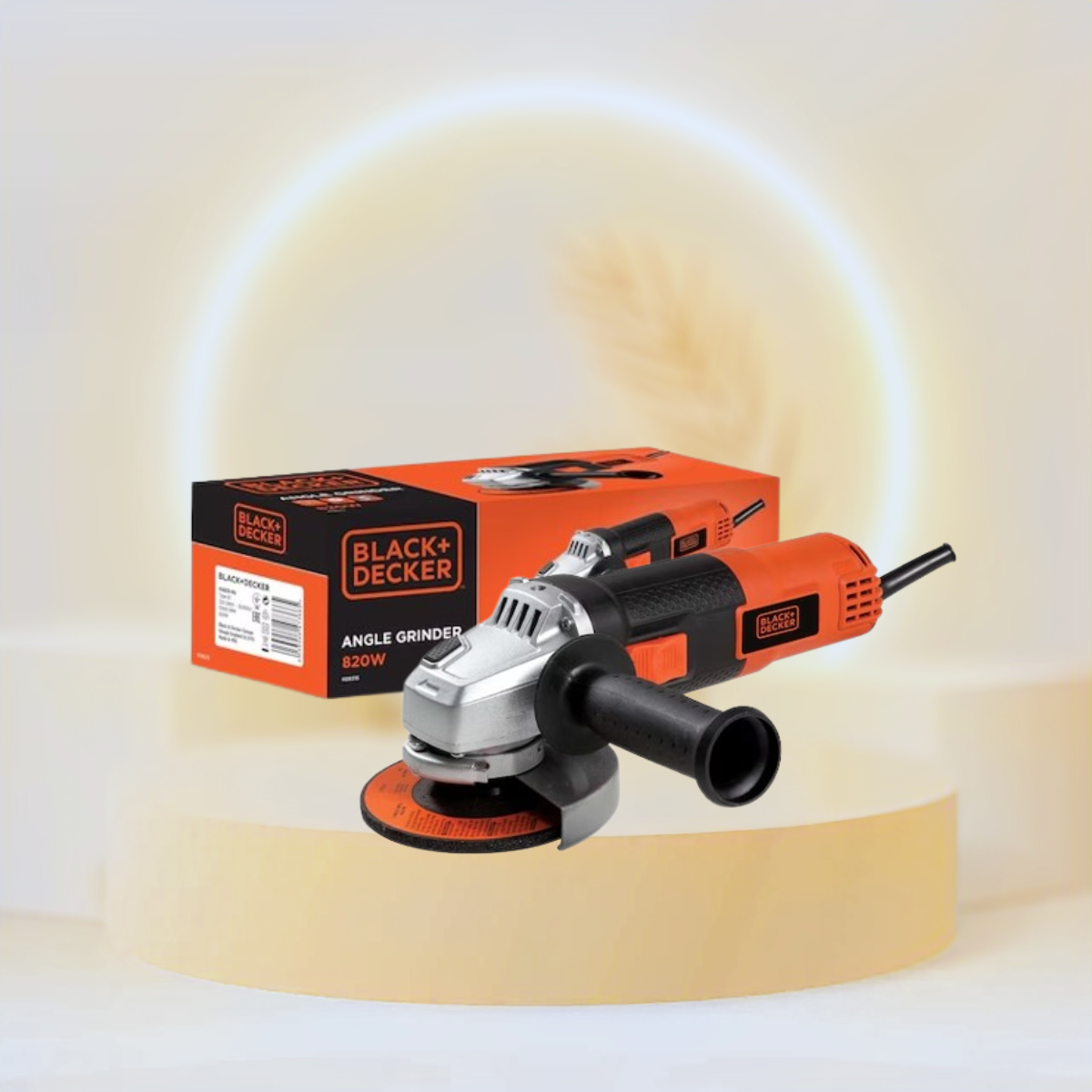Black & Decker Angle Grinder KG8215 820W