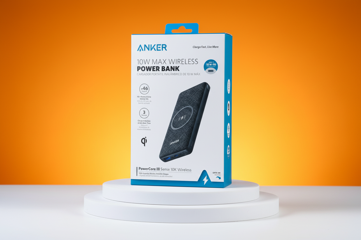 Anker 533 Wireless Power Bank (PowerCore 10K) A1617H11