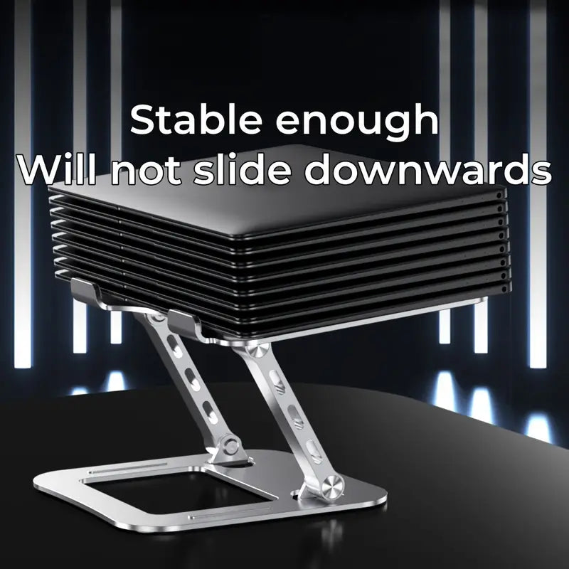 Aluminum Alloy Laptop And Projector Stand - Thickened, Dual Arm Support