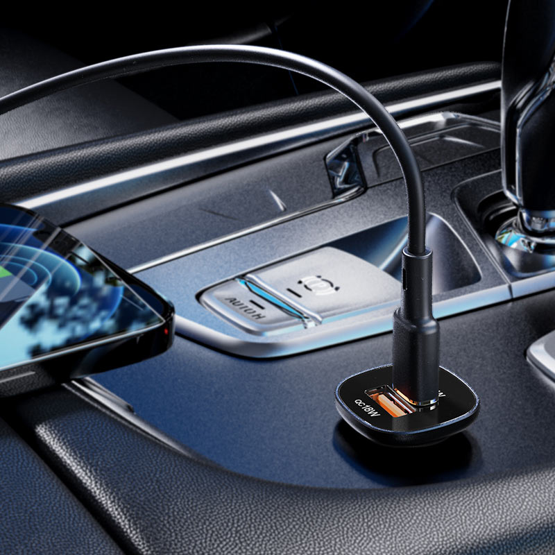 AceFast Fast Charge Car Charger B1 38W (1xUSB-C+1xUSB-A)