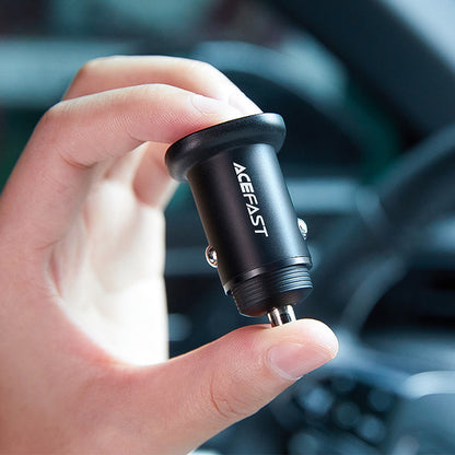 AceFast Fast Charge Car Charger B1 38W (1xUSB-C+1xUSB-A)