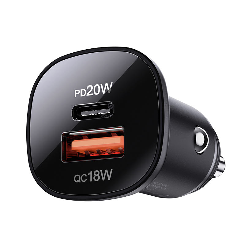 AceFast Fast Charge Car Charger B1 38W (1xUSB-C+1xUSB-A)