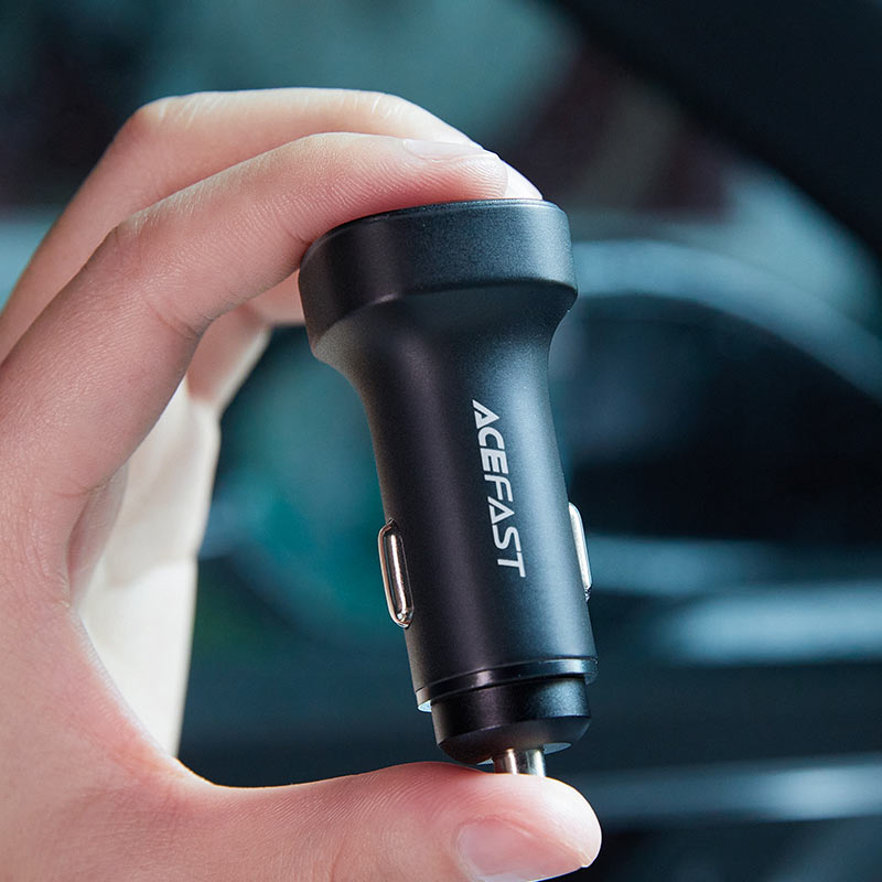 AceFast Fast Charge Car Charger B2 72W (2xUSB-C)