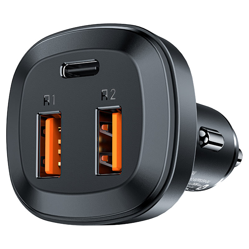 شاحن سيارة AceFast Fast Charge B9 بقوة 66 وات (2xUSB-A+USB-C)