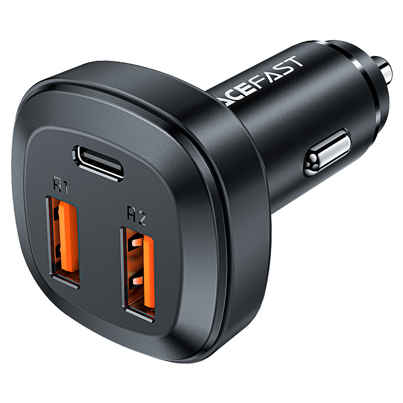 شاحن سيارة AceFast Fast Charge B9 بقوة 66 وات (2xUSB-A+USB-C)