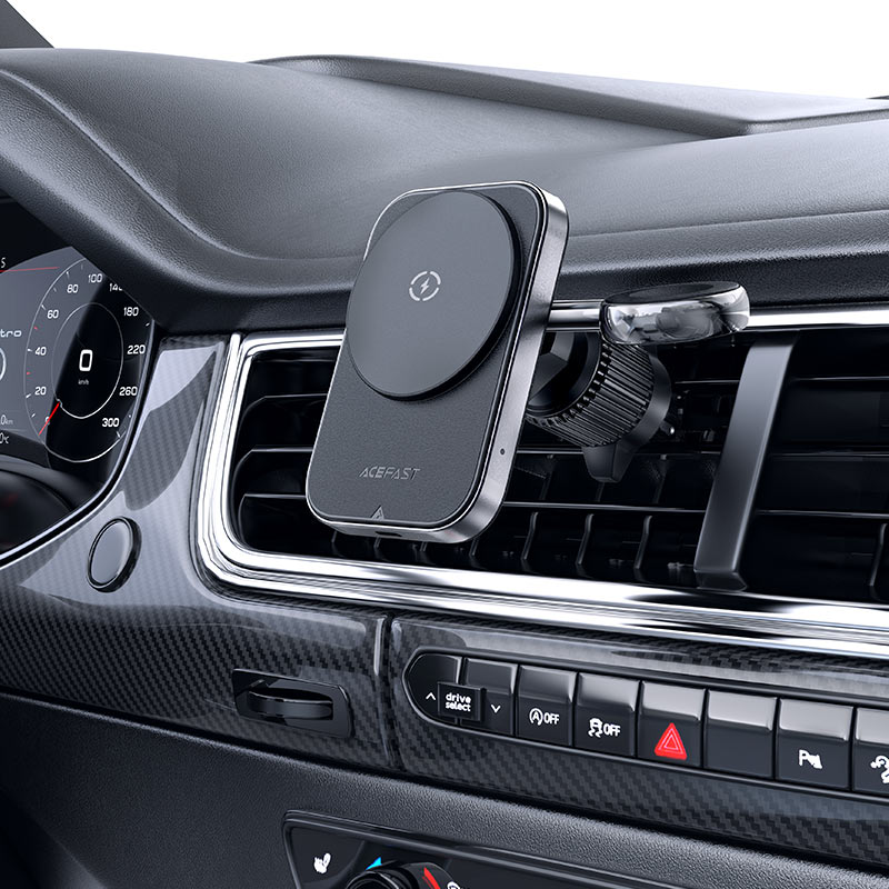 AceFast Fast Wireless Charger Car Mount Holder D18 15W