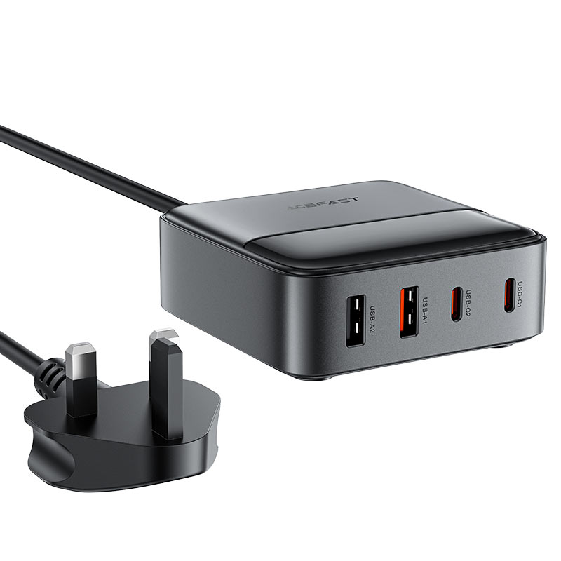 AceFast Desktop Power Station Z6 PD65W GaN (2xUSB-C+2xUSB-A) UK