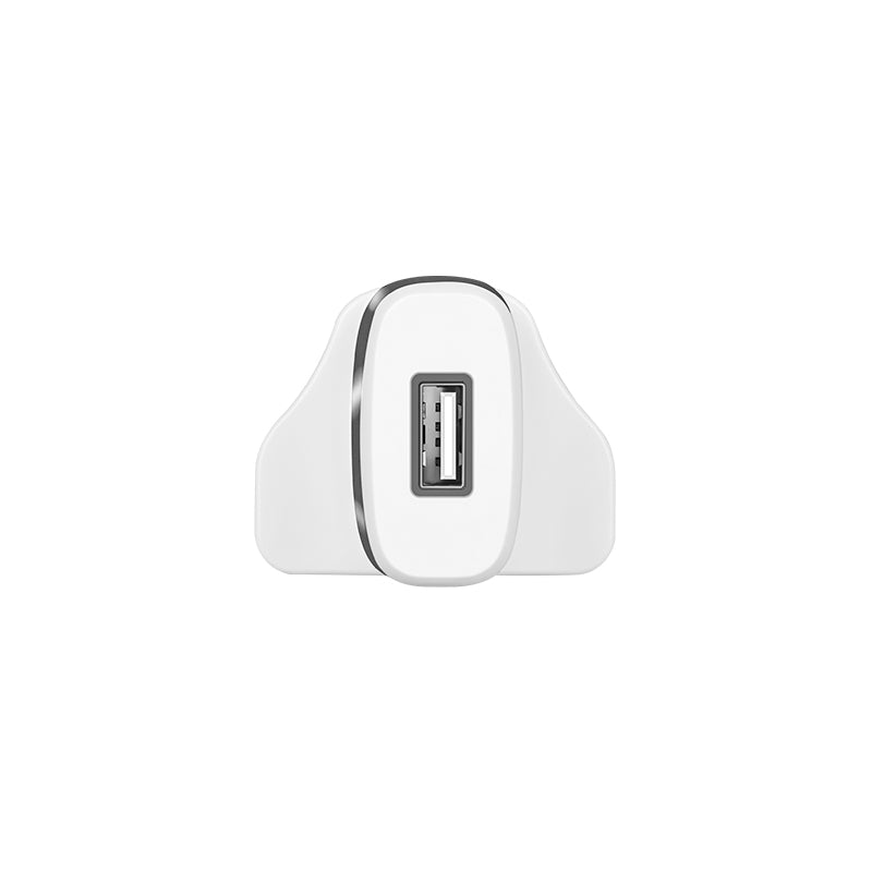 Hoco Wall charger “C11B Smart” UK plug single USB charging adapter