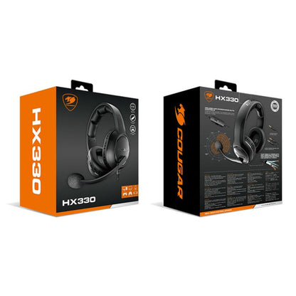 COUGAR HX330 GAMING HEADSET WITH NOISE CANCELLATION