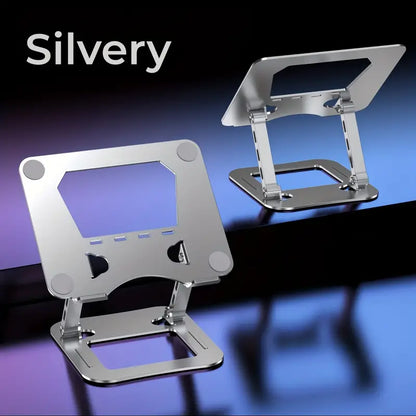 Aluminum Alloy Laptop And Projector Stand - Thickened, Dual Arm Support