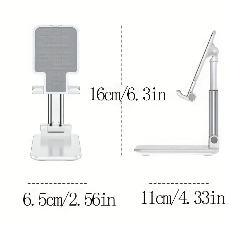 Stay Connected Anywhere:  Folding Phone Holder For Desk