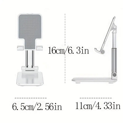 Stay Connected Anywhere:  Folding Phone Holder For Desk