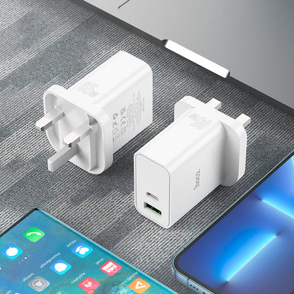 Wall charger “C113B Bravery” PD65W + QC3.0 UK