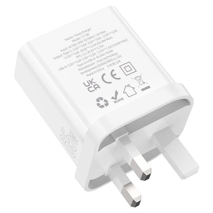 Wall charger “C113B Bravery” PD65W + QC3.0 UK