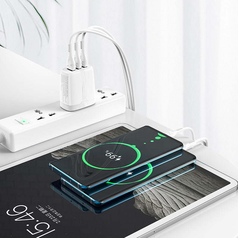 Wall charger “NK3 Excellent” 3 port UK